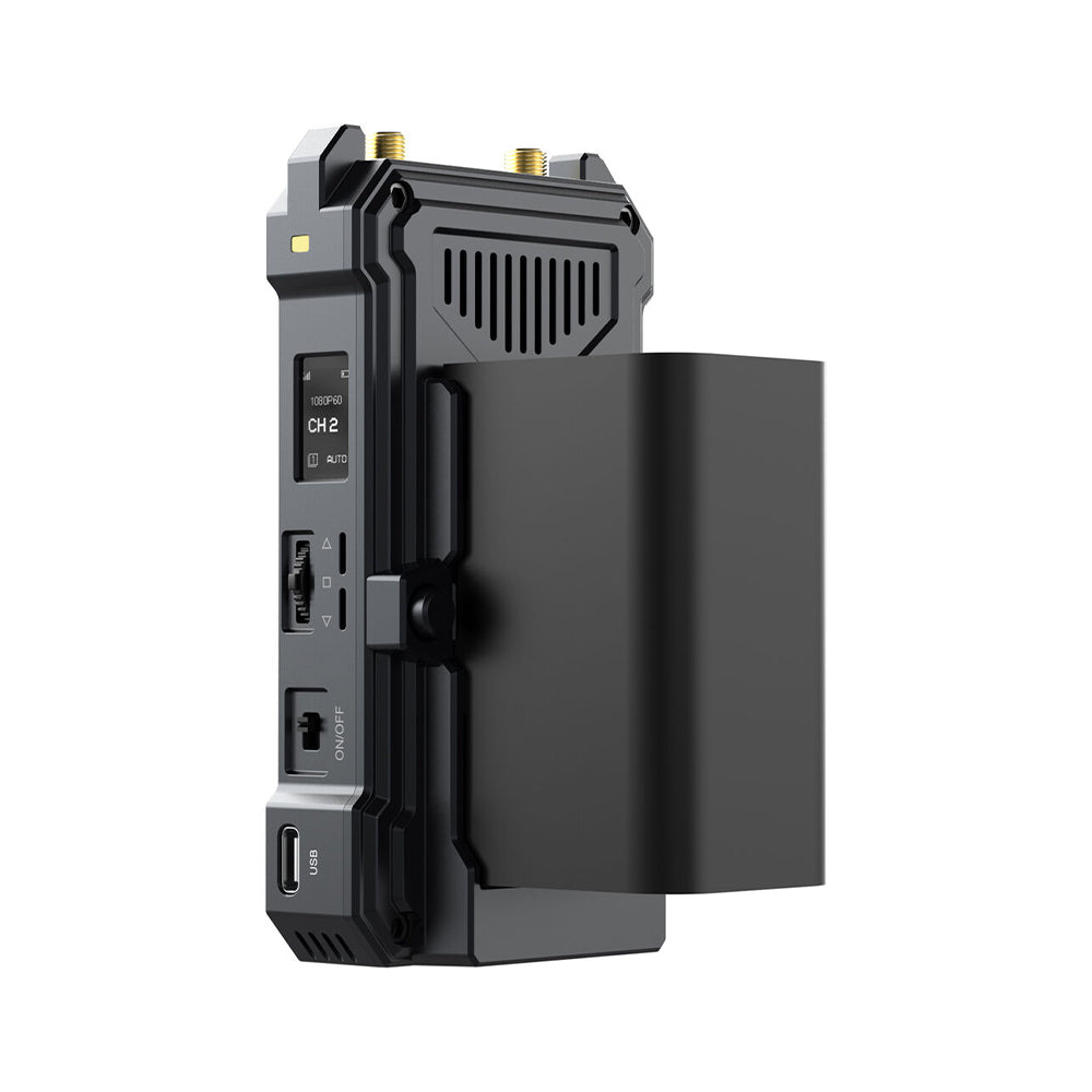 Hollyland Cosmo C1 FHD 1080P Wireless Video Transmission System with Transmitter and  Receiver, HEVO Solution Chip, SDI / HDMI Input/Output Support for Live Streaming, Professional Filmmaking