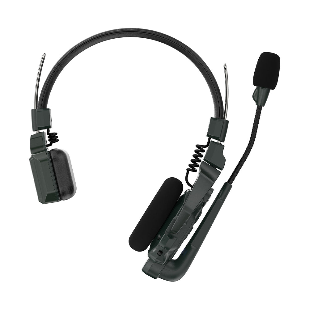 Hollyland Solidcom C1-HUB8S 1.9GHz 9-Person Full Duplex Wireless DECT 6.0 Intercom System with 1 Master / 8 Remote Headsets, Main HUB Base, 350M Max Transmission Range, Batteries and Charger for Professional Filmmaking