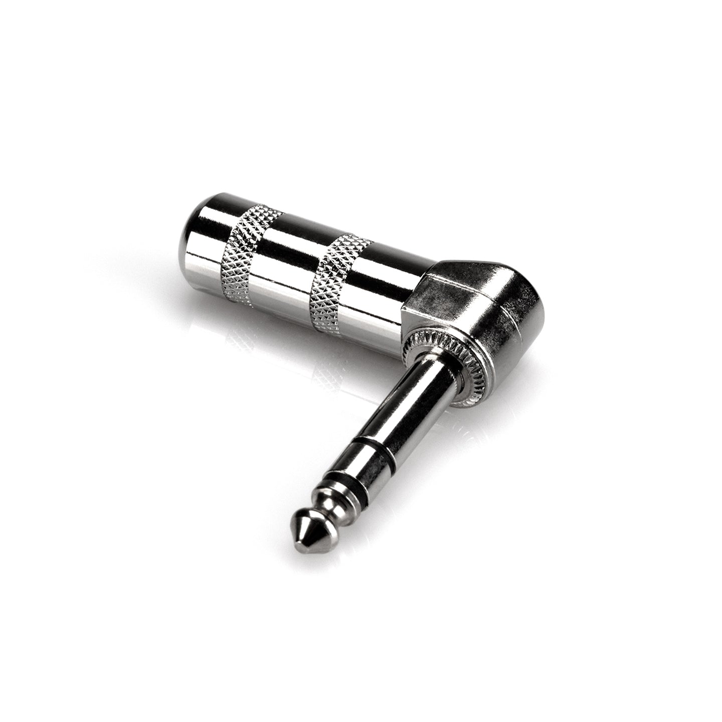 Hosa 1/4-Inch Stereo Right Angle TS/TRS Audio Cable Mount Connector for Instrument Cable and Speaker Wire