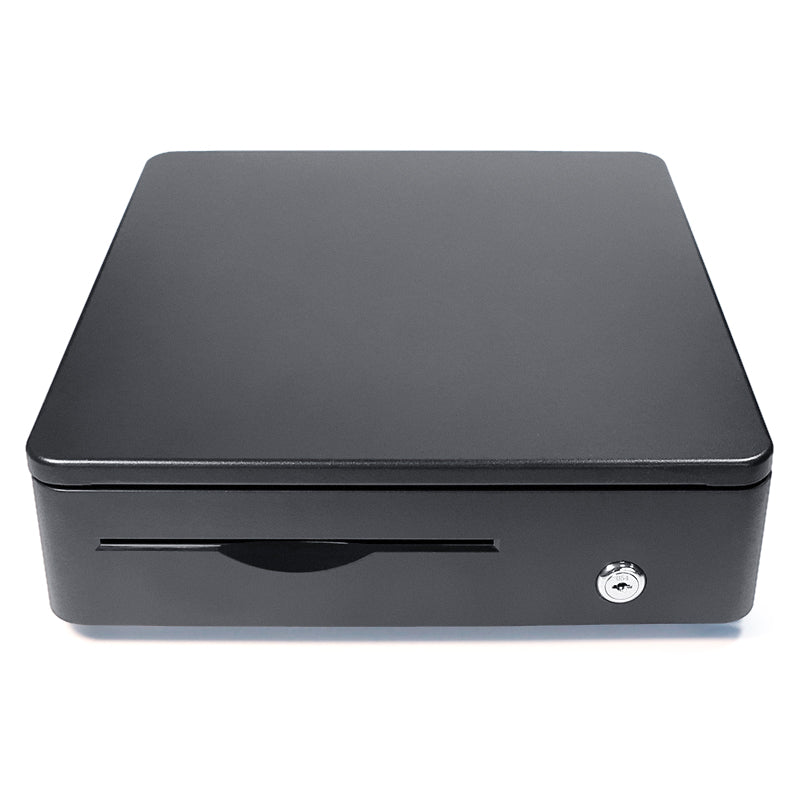 LogicOwl OJ-335B Full Metal Cash Register Drawer Box for POS | 4 Bill & 5 Coin Tray + Detachable Coin tray with 2 Keys