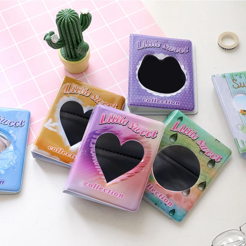 Pikxi Photo Album 192 Pockets for Fujifilm Instax Mini Instant Camera Rainbow Black Picture Storage