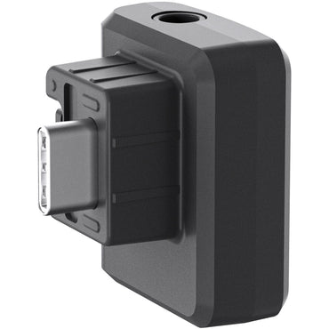 Insta360 Microphone Adapter (Horizontal) for ONE RS Action Camera with USB Type-C and 3.5mm Audio Ports