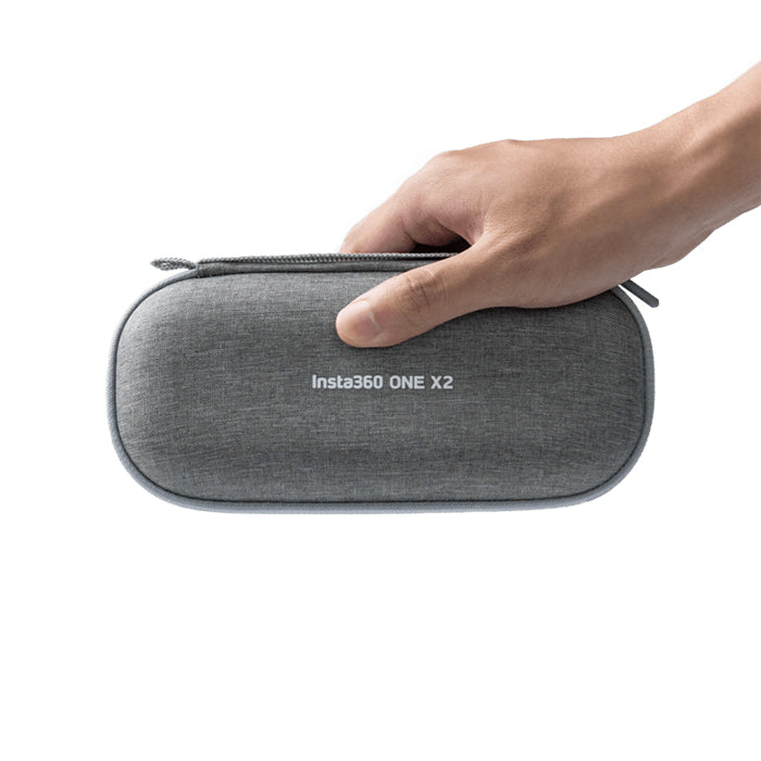 Insta360 Compact Fabric Camera Carry Case with Zippered Closure for ONE X2 Action Cameras