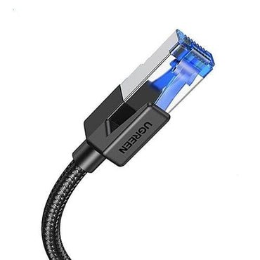 UGREEN CAT8 Nylon Braided RJ45 LAN Ethernet Network Cable with 40 Gbps Data Speed 2000MHz Bandwidth for Home and Office Networking | 80433