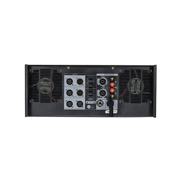 KEVLER MK5 10000W Class H Power Amplifier with Dual Variable Speed Fans, High-Current Toroidal Transformer, XLR Input and Output