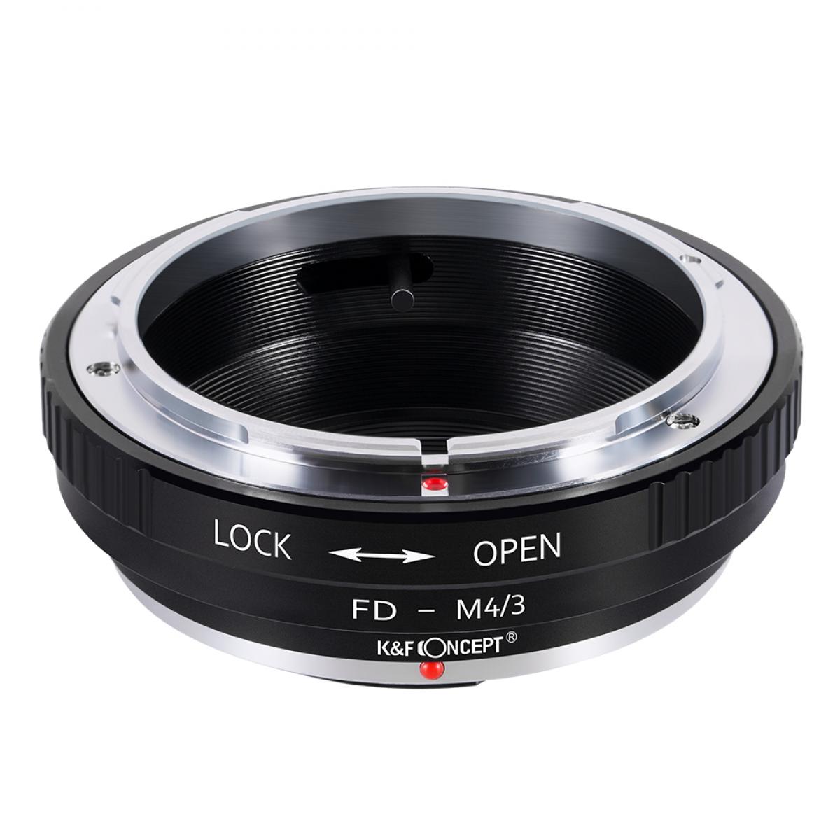 K&F Concept Canon FD Lenses to M43 MFT Lens Mount Adapter (FD - M4/3)