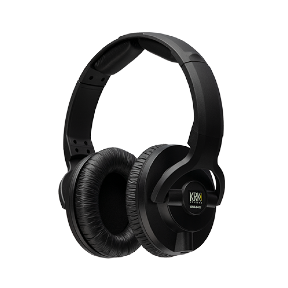 KRK KNS 6402 Over-Ear Closed Back Circumaural Studio Monitor Headphones