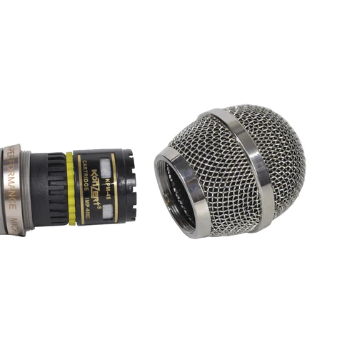 Konzert KPM-45 Dynamic Capsule Cardioid High Performance Wired Microphone with 8-Meter PL Jack Cable with Max Sound Efficiency and Uniform Frequency Response