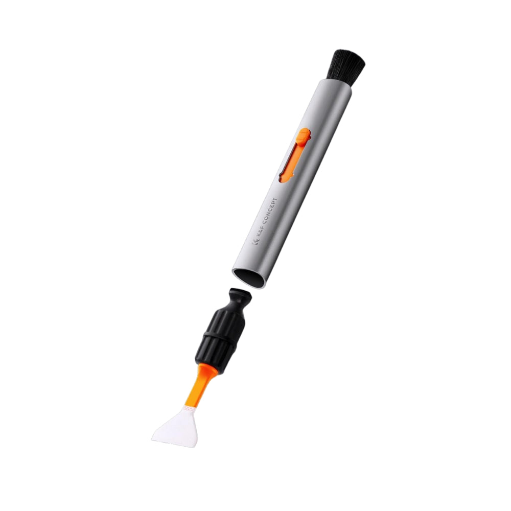K&F Concept Interchangeable Camera Cleaning Pen Kit with Silicone Head & Sensor Cleaning Swab for APS-C / Full Frame Cameras | SKU-1899, SKU-1900