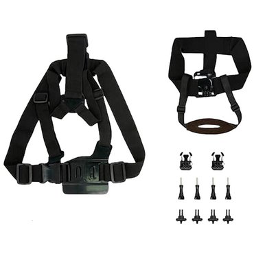 Insta360 Run Sports Bundle Durable Chest and Head Strap Perfect for Running, Jogging and Water Activities