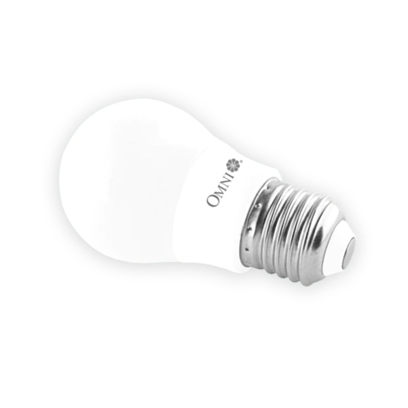 OMNI LED Lite A50 Mini Light Bulb 6W 220V E267 Base with 6500K CT Daylight, Energy Saving for Home Lightning | LLA50E27-6W-DL