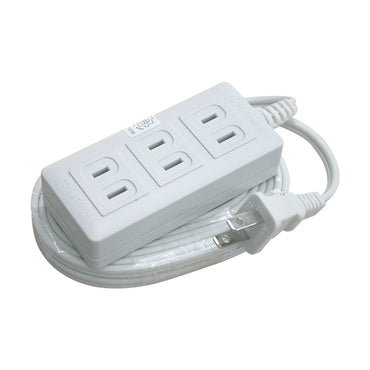 OMNI ECO 4m Extension Cord 15A 220V with 3-Gang Outlet Socket for Electronics and Appliances | WEE-003-PK