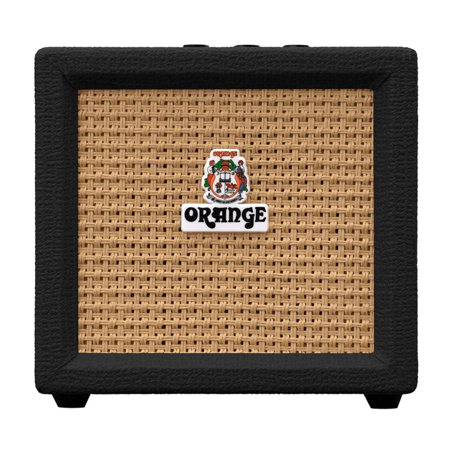 Orange Amps Crush Mini 3 Watt Guitar Combo Amplifier with Built-in Tuner, Headphone and Speaker Output (Black, Orange)