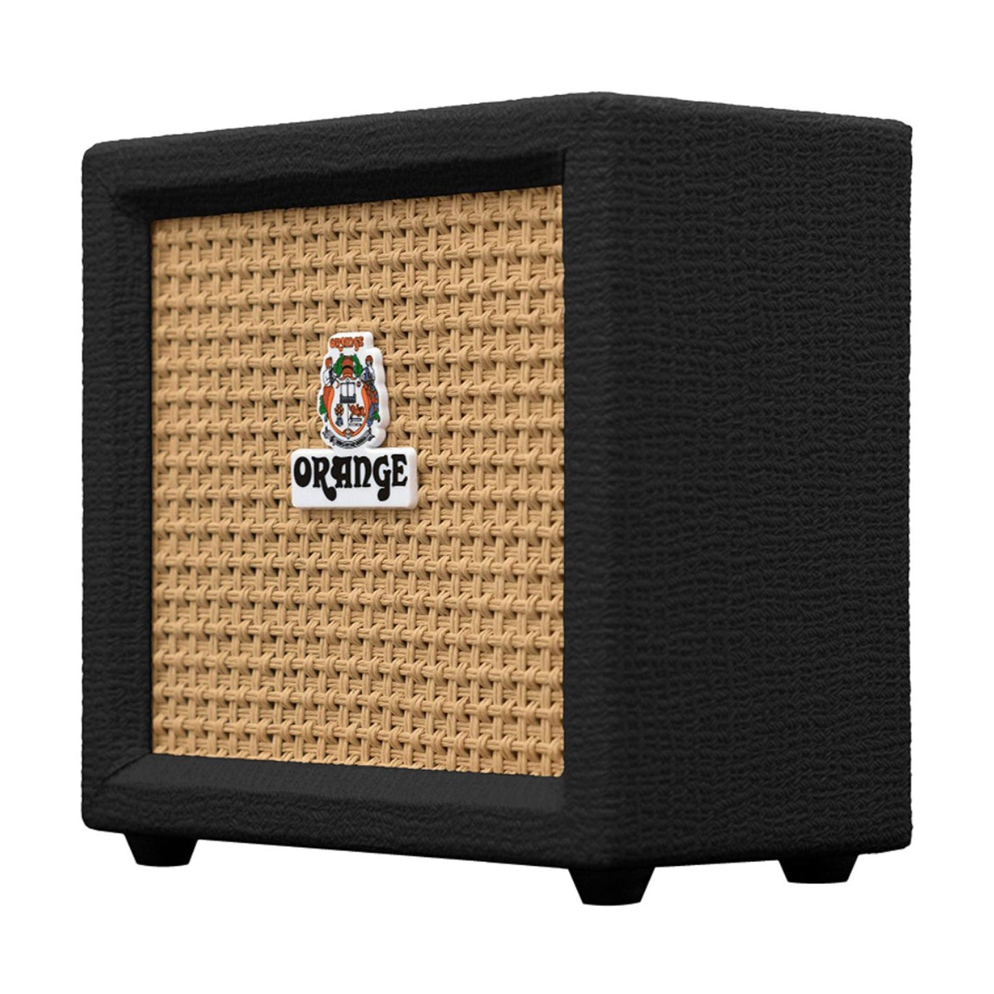 Orange Amps Crush Mini 3 Watt Guitar Combo Amplifier with Built-in Tuner, Headphone and Speaker Output (Black, Orange)