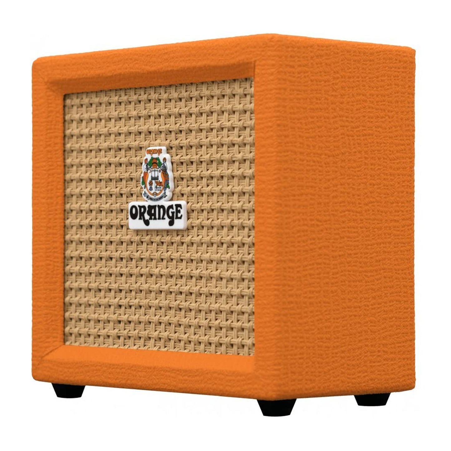 Orange Amps Crush Mini 3 Watt Guitar Combo Amplifier with Built-in Tuner, Headphone and Speaker Output (Black, Orange)
