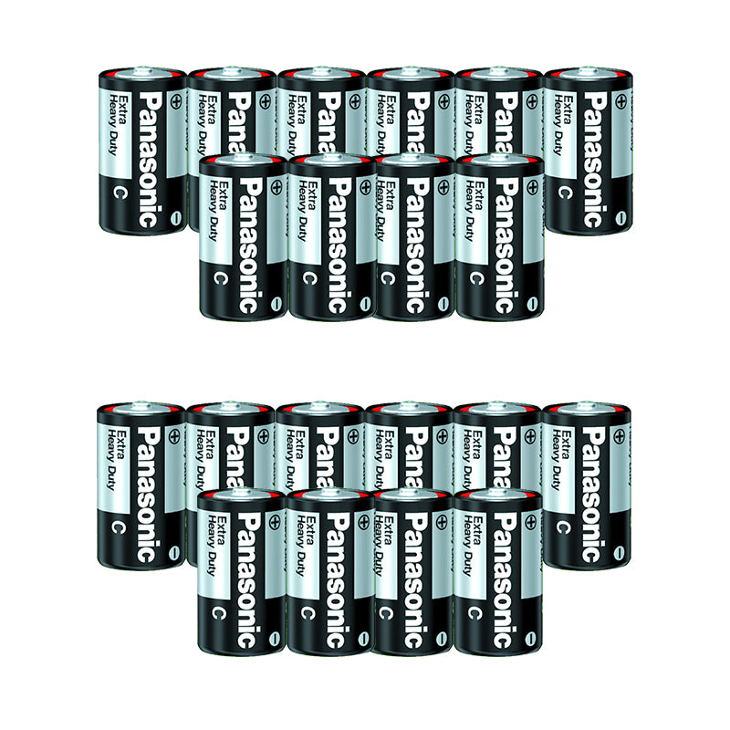 Panasonic R14NPT/2S Extra Heavy Duty Size C (Pack of 2) Battery 1.5V (PACK OF 10)