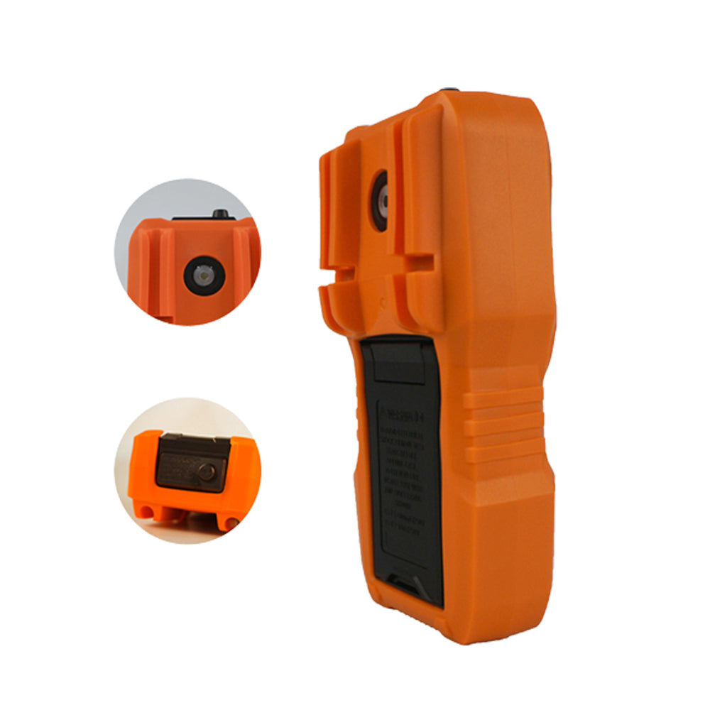 PeakMeter PM8225 Handheld Portable NCV Digital Multimeter with Flashlight, 4000 Counts, LCD Display and 600V AC/DC Voltage, Continuity and Resistance Measurement