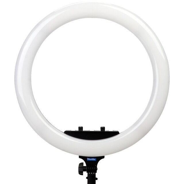 Phottix Nuada 10 Go Kit LED Ring Light Video LED 2600K-5800K for Photography Make-up Livestream Vlogging Youtube
