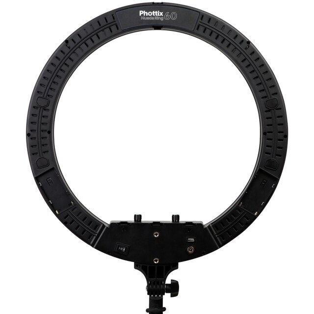 Phottix Nuada 10 Go Kit LED Ring Light Video LED 2600K-5800K for Photography Make-up Livestream Vlogging Youtube