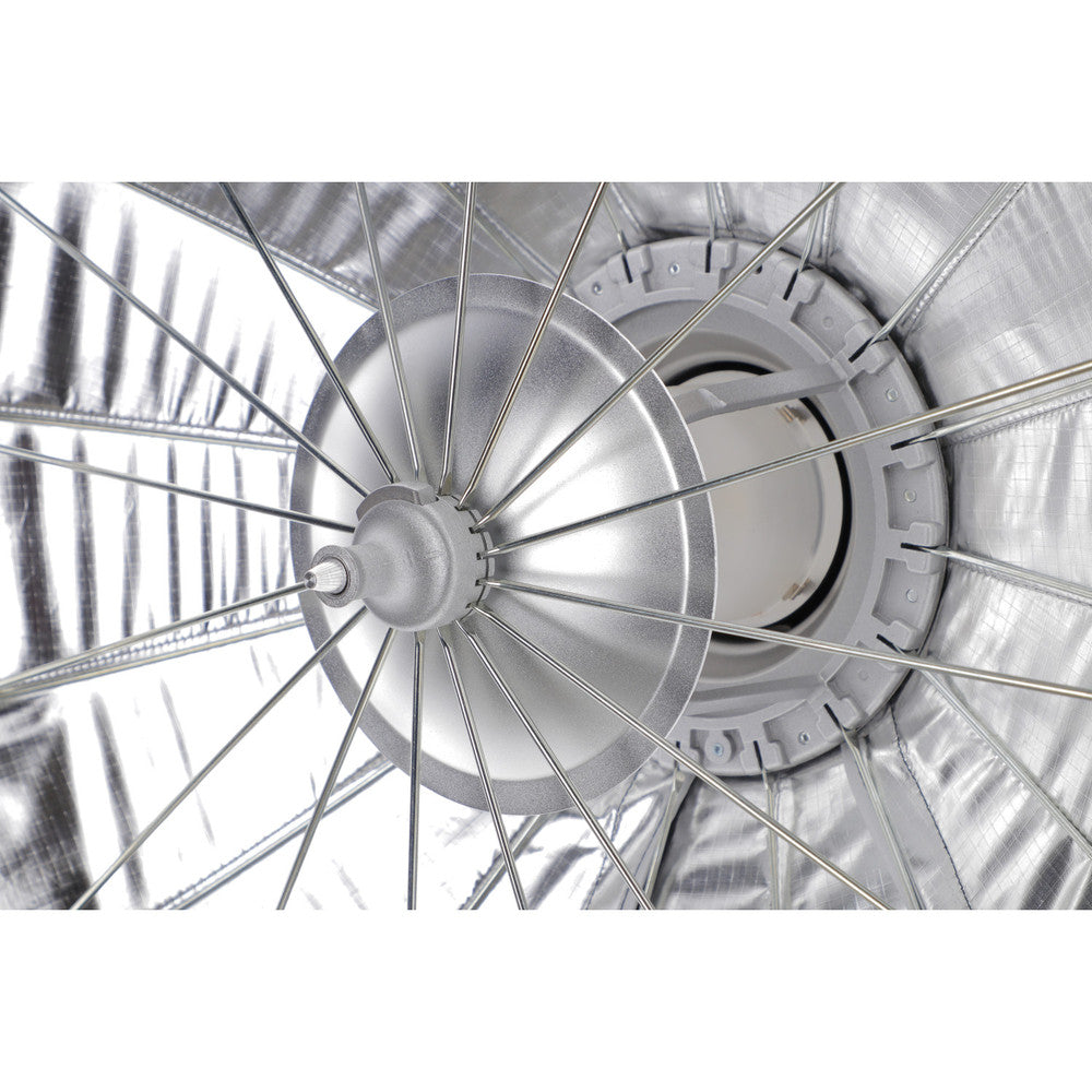 Phottix Raja 120cm Deep Quick-Folding Umbrella Style Round Softbox with Removable Front Face, Interior Baffle and Bowens S-Mount for Photography | PH82729