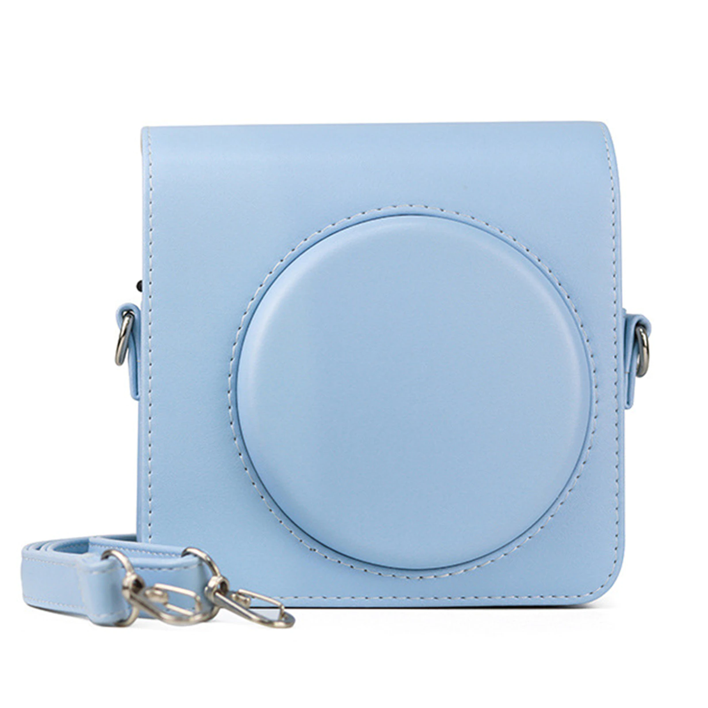 Pikxi BSQS1 Fujifilm Instax Square SQ1 Leather Camera Case Bag Terracotta Orange