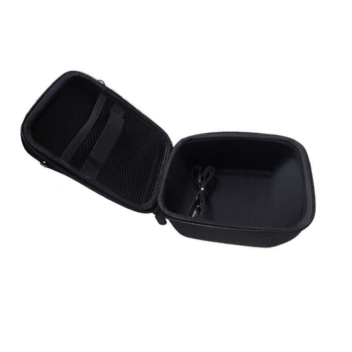 Pikxi Portable Hard Case Camera Storage Bag with Strap, Double Zipper for Now Plus Instant Mini Camera (Black)