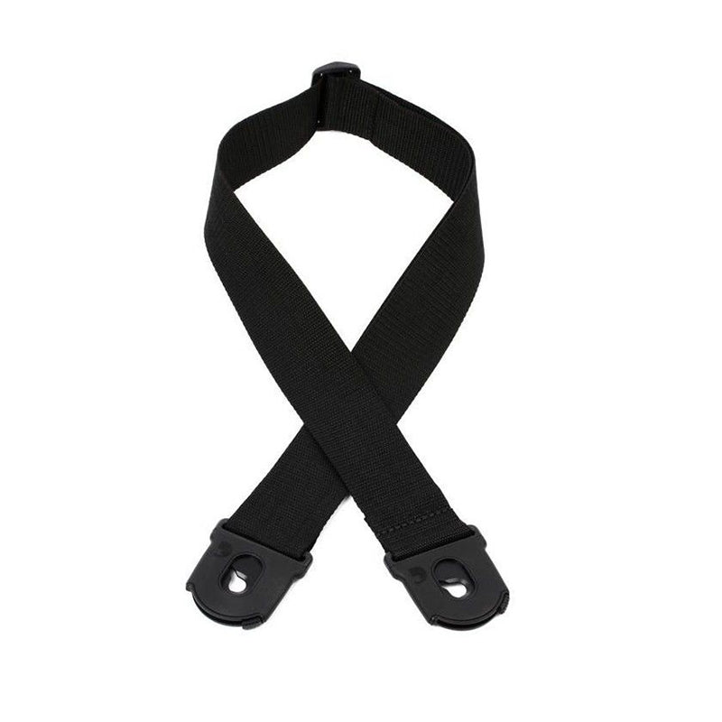 Planet Waves 35" x 59.5" Polypropylene Guitar Strap with Lock (Black) | PWSPL200