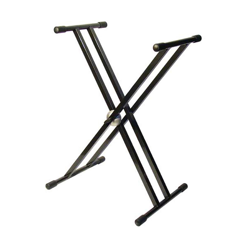 PROEL EL250 Easy Lock Adjustment System Professional One-Tier Keyboard Stand with 80Kg Load Capacity and Double Frame Design