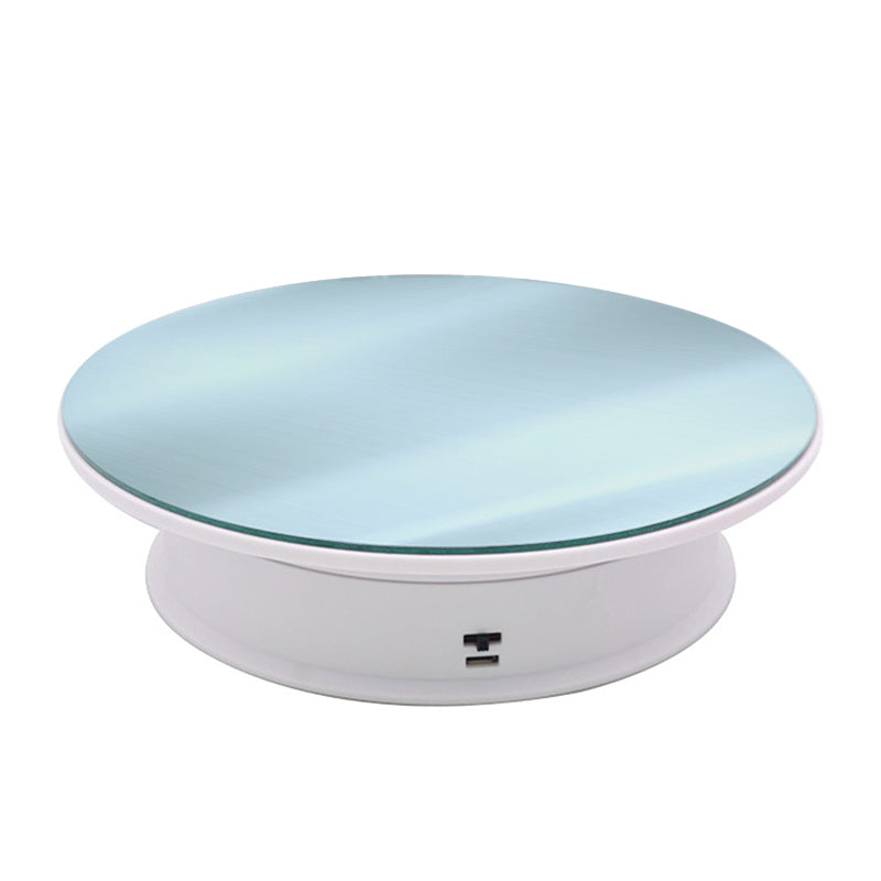 Pxel AA-TT3 Electric 360 Degree Rotating Motorized Turntable Stand Platform Display with USB Power Cable for for Displaying Jewelry, Watch, Cosmetics, Toy Model, Cell Phone, Digital Products and Photography