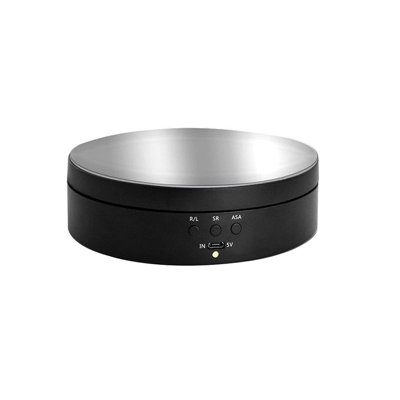 Pxel AA-TT4 Electric 360 Degree Rotating Motorized Turntable Base Stand Platform Display with USB Power Cable for Jewelry, Watch, 3D Models Photography