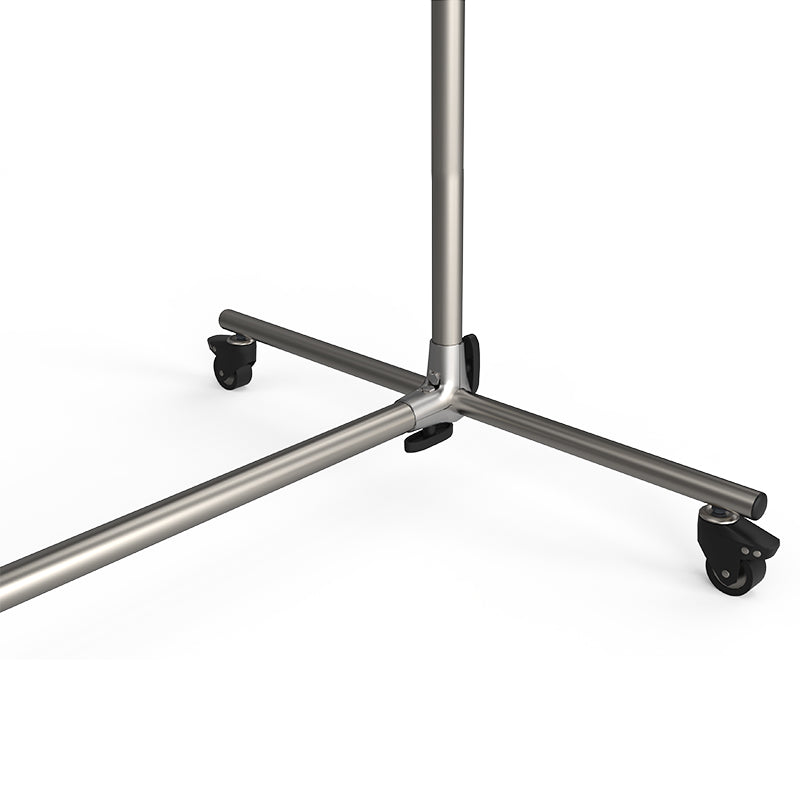 Pxel BG-WS1520 150x200cm White Screen Panel Background Backdrop Display Frame with Wheels for Photography & Studio Lighting