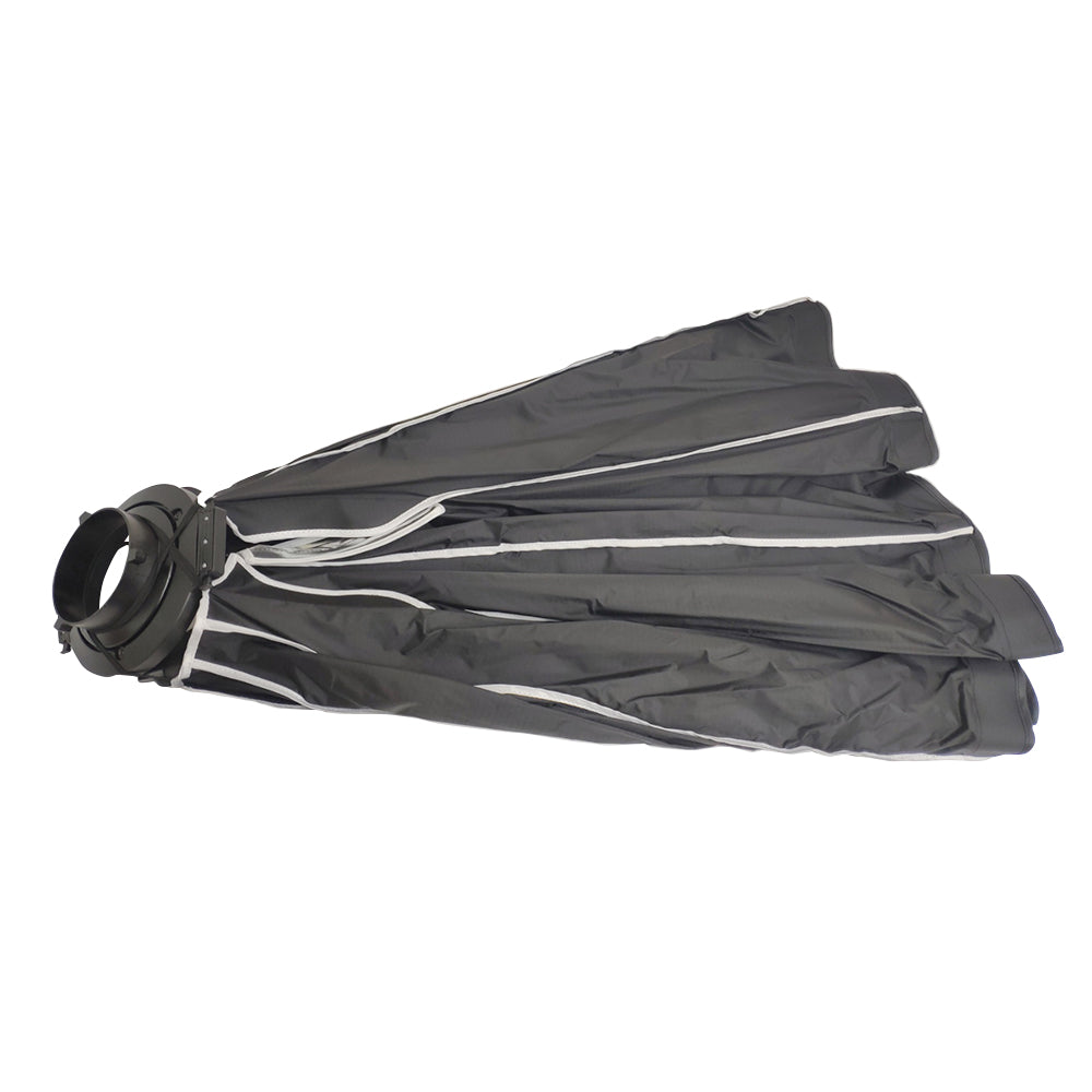 Pxel CH-P90 90cm Round Parabolic Softbox with Honeycomb Grid, Front & Inner Diffuser and Carrying Case for Bowens Mount Studio Flash | SB-GO90