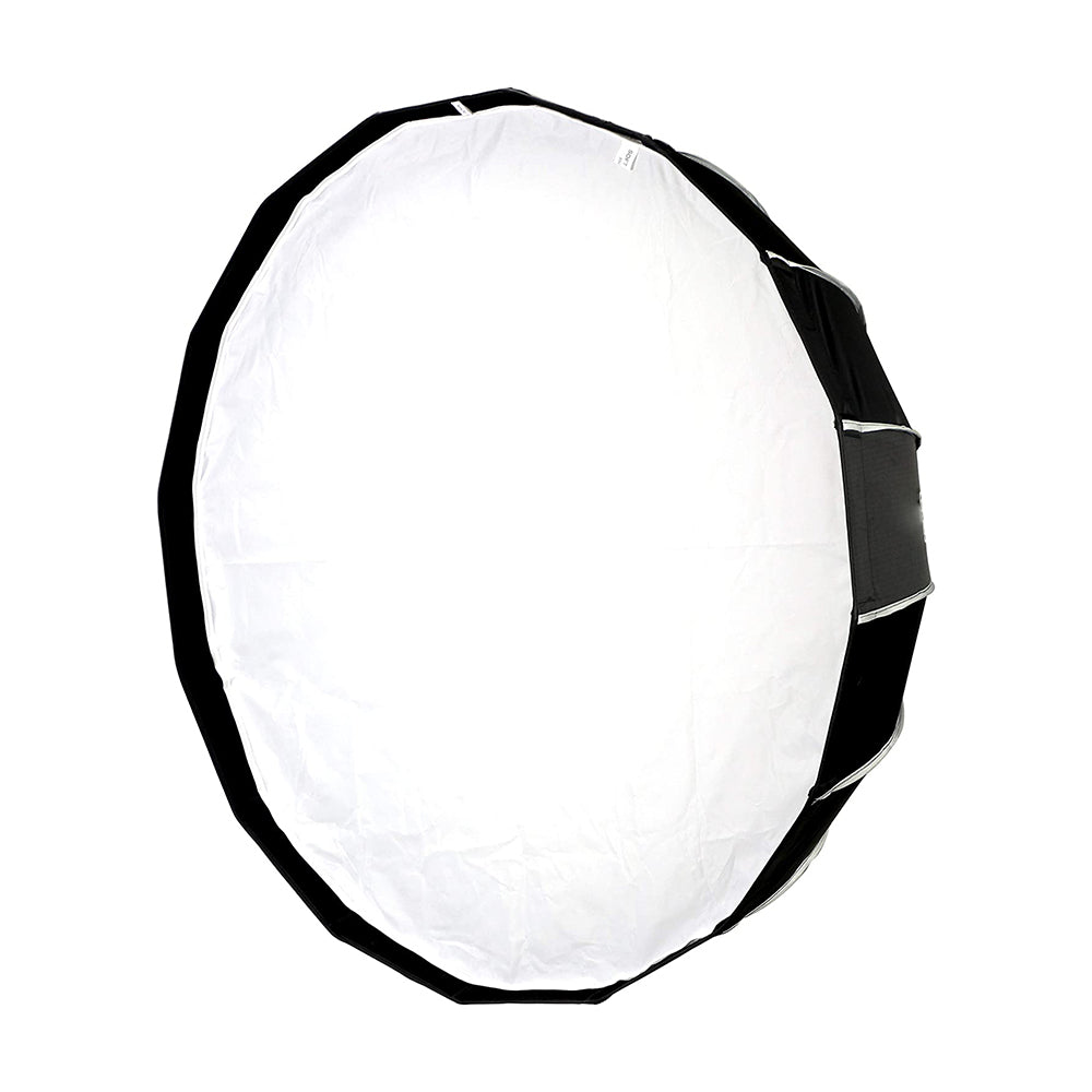 Pxel CH-P90 90cm Round Parabolic Softbox with Honeycomb Grid, Front & Inner Diffuser and Carrying Case for Bowens Mount Studio Flash | SB-GO90