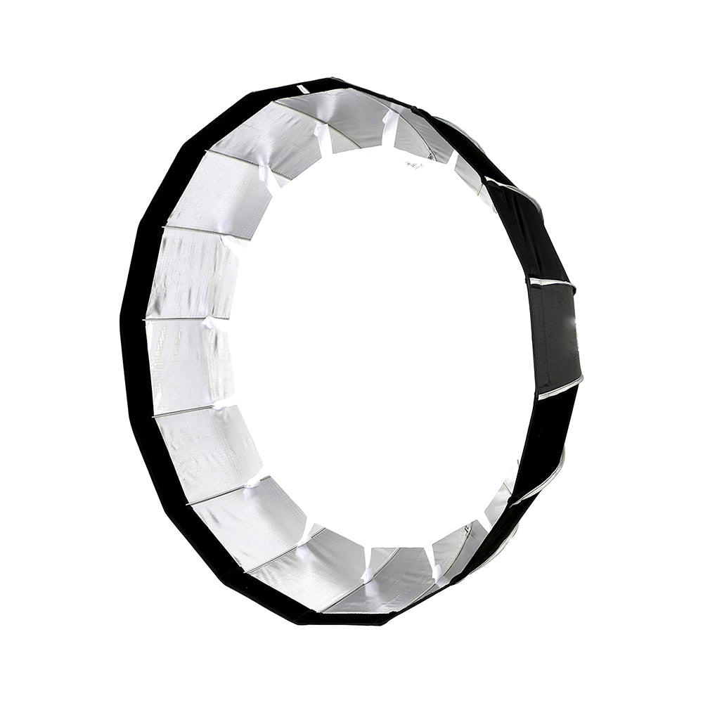Pxel CH-P90 90cm Round Parabolic Softbox with Honeycomb Grid, Front & Inner Diffuser and Carrying Case for Bowens Mount Studio Flash | SB-GO90