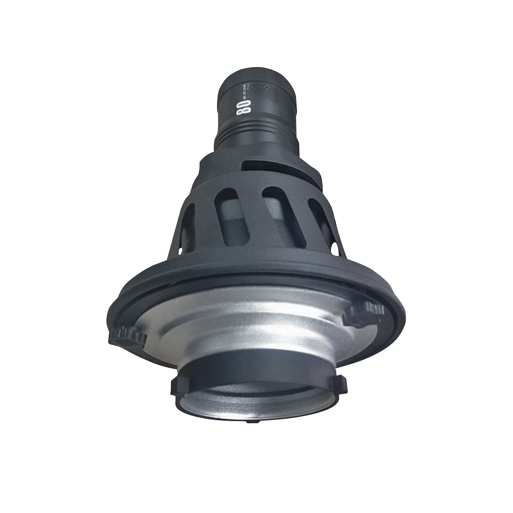 Pxel ST-OC1 Conical Snoot Optical Condenser Bowens Mount with Card Slot, Assorted Color Films and Modelling Piece for LED Video Light and Studio Flash