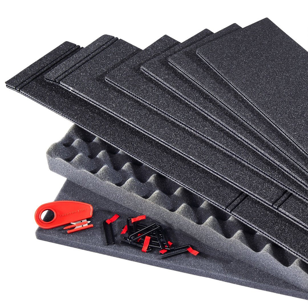 Pelican TrekPak Divider Kit with Locking Pin Function, Foam and Plastic Material for Pelican 1535 Air Case | Model - 1535