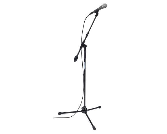 Samson Q8x Professional Dynamic Vocal Microphone with Mic Clip for Vocal and Instrument Recording, Live Performance, Electronic News Gathering, Multimedia, Podcasting