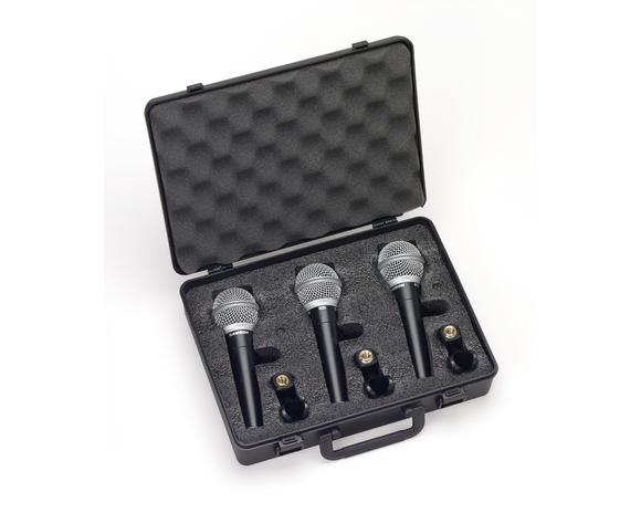 Samson R21 Dynamic Handheld Microphone Triple-Pack for Vocal and Instrument Recording, Live Performance, Music Education, DJ