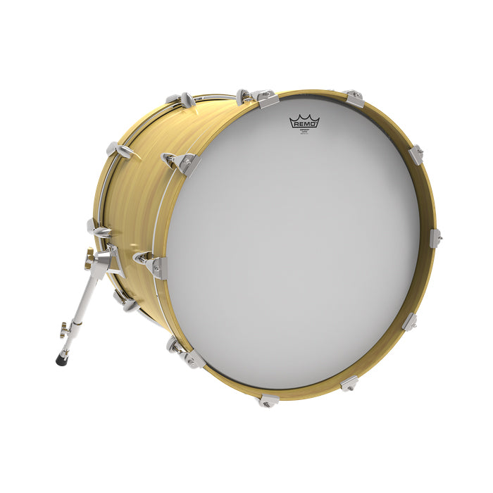 Remo 26" / 28" Emperor Coated Drum Head with Subtle Attack, Warm & Open Tones for Tom, Bass and Snare Drums | BB-1126-00 , BB-1128-00