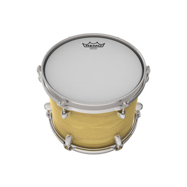 Remo Emperor Smooth White Bass Drum Head with Midrange Tones, Increased Attack for Toms and Bass Drum (Available in 22", 24", 26" and 28")