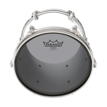 Remo Emperor 13" Colortone Smoke Drum Head with Skyndeep Imaging Technology, 2-Ply 7 Mylar Clear Film with Powerful Projection Tone and Durability for Snare, Tom & Resonant Batter Drums BE-0313-CT-SM