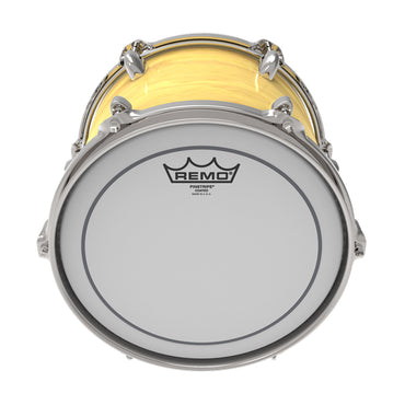 Remo Pinstripe 14" Coated Snare Drum Head with 2-Ply 7 Mylar, Midrange Tones, Low End and Increased Durability for Snare, Tom and Resonant Batter Drums PS-0114-00