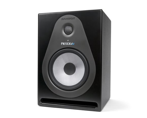 Samson Resolv Two-Way Active Studio Reference Monitor Speakers for Vocal and Instrument Recording, Music Education, Audio for Video, Multimedia (SE5)