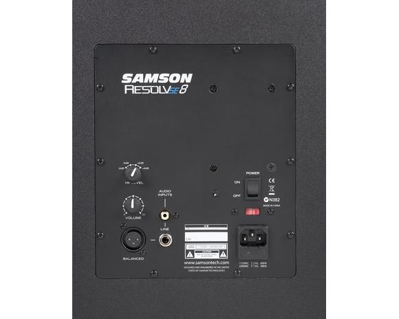 Samson Resolv Two-Way Active Studio Reference Monitor Speakers for Vocal and Instrument Recording, Music Education, Audio for Video, Multimedia (SE5)
