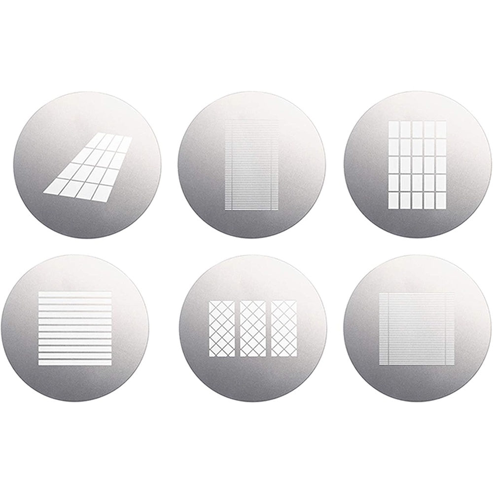 Godox SA-09 Gobo Stencil Set Kit (6PCS) with Assorted Creative Effect for SA Studio Light Projection Attachment & Lighting Effects for Cameras