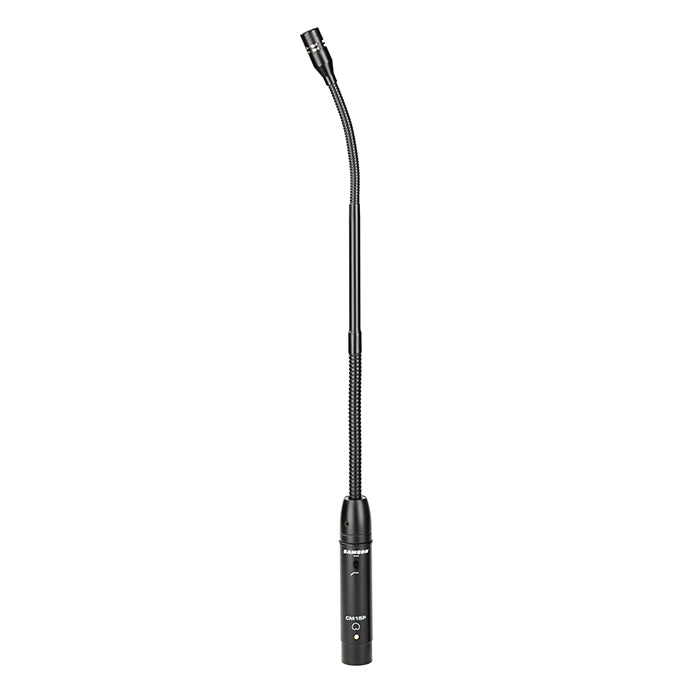 Samson CM20P 20-Inch Cardioid Condenser Gooseneck Podium Microphone with Gold Plated XLR Output for, Conference, Meetings