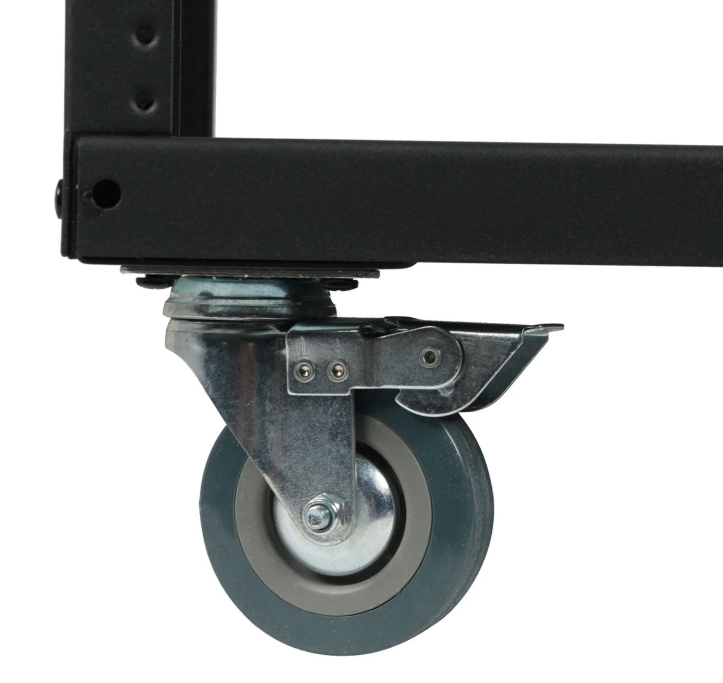 Samson SRK16 Universal Equipment 16 Rack Stand Heavy Duty Steel Construction with Caster Wheels, Fully Enclosed Sides