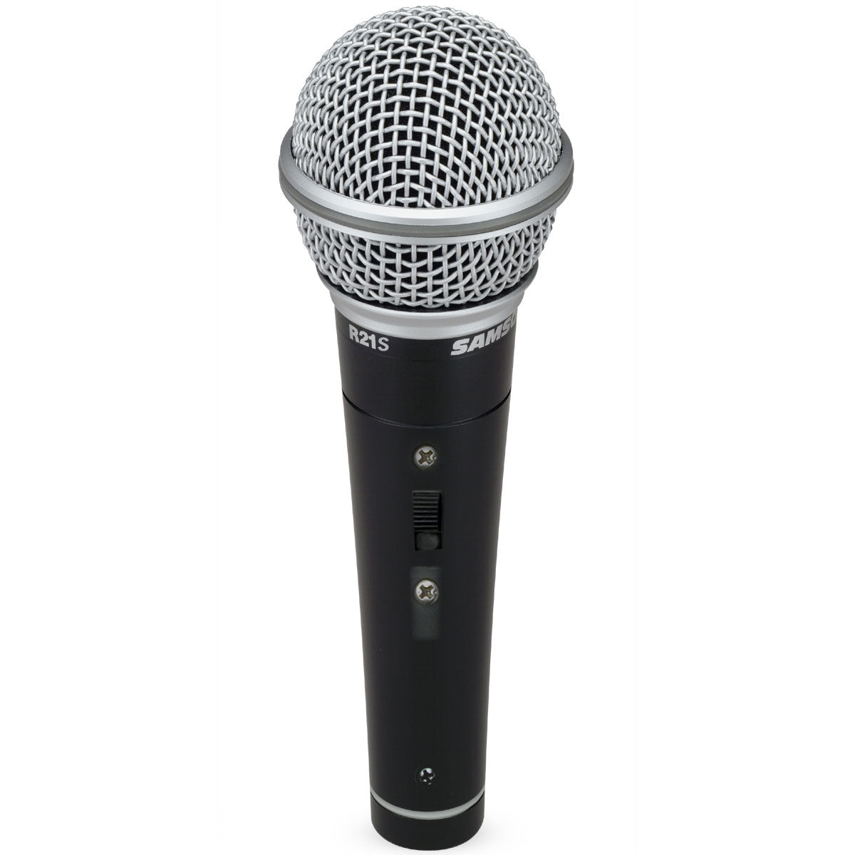 Samson R21S Premium Dynamic Microphone with XLR to 1/4" Cable, Mic Clip for Vocals, Presentations