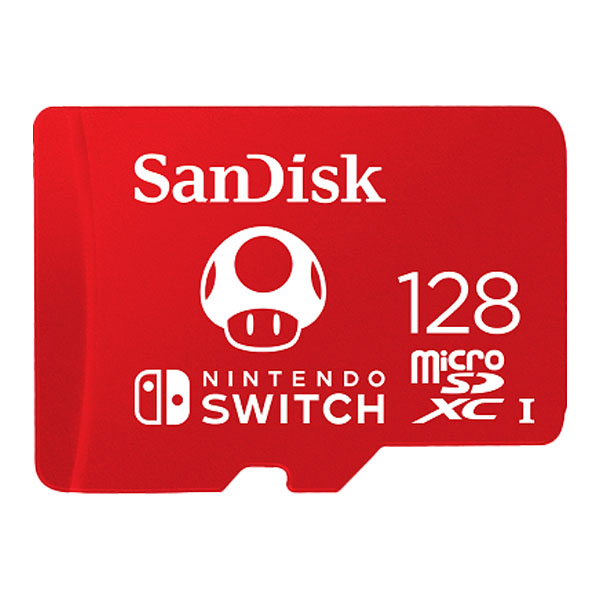 SanDisk 64GB MicroSDXC UHS-I Memory Card for Nintendo Switch, White -  100MB/s, Micro SD Card - SDSQXAT-064G-GNCZN 