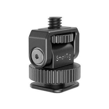 SmallRig Mini Cold Shoe to 1/4"-20 Screw Adapter Aluminum with Anti Scratch Pads | 3577